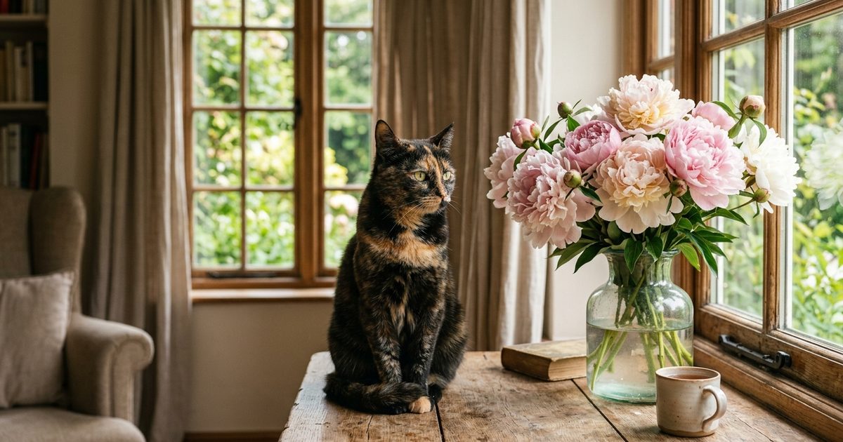 Are Peonies Toxic to Cats? What Owners Need to Know